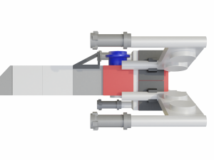 miniature lego star wars x-wing 3Dモデル