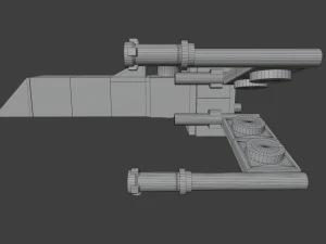 миниатюрный лего звездные войны x-wing 3D Модель
