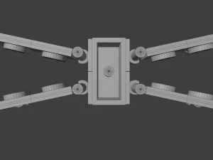 миниатюрный лего звездные войны x-wing 3D Модель