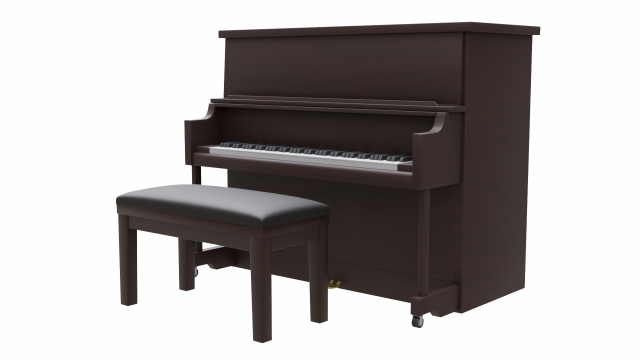church piano set 2 3D 모델 .c4d .max .obj .3ds .fbx .stl .blend 