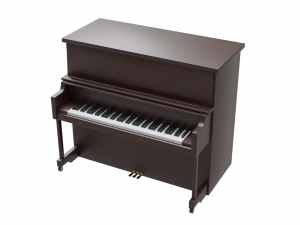 set pianoforte da chiesa 2 Modello 3D