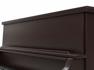 church piano set 2 3D 모델