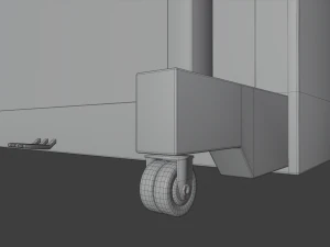 set pianoforte da chiesa 2 Modello 3D