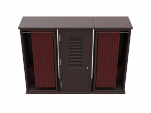 church confession box 2 3D Model