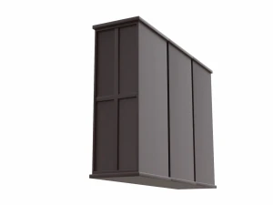 church confession box 2 3D Model