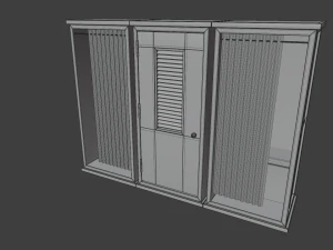 church confession box 2 3D Model