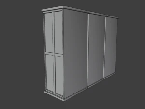 church confession box 2 3D Model