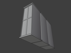 church confession box 2 3D Model