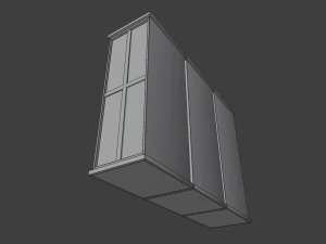 church confession box 2 3D Model