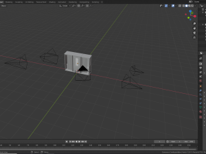church confession box 2 3D Model