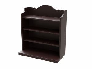 church bookcase 3D Model