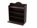 church bookcase Model 3D