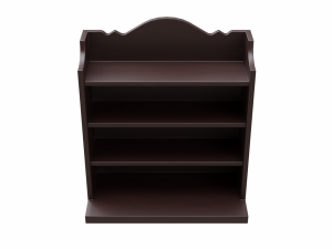 church bookcase Modèle 3D