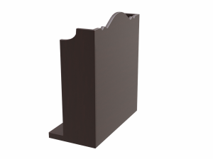 church bookcase Modèle 3D