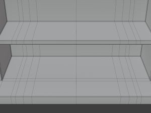 church bookcase Modèle 3D