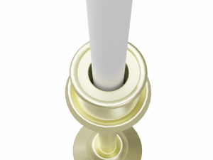 church candle 3D 模型