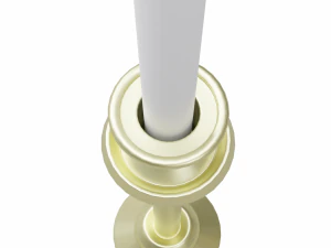 vela da igreja Modelo 3D