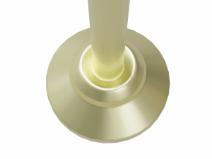 church candle 3D 模型