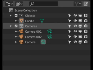 vela da igreja Modelo 3D