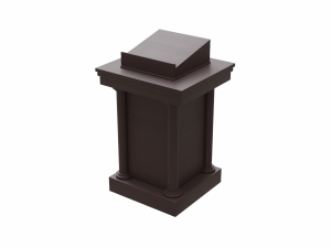 church furniture asset collection Model 3D