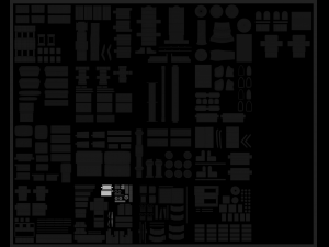 church furniture asset collection Model 3D