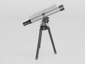 telescope 3D Model
