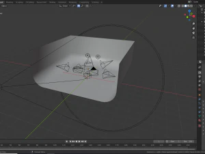 telesc&oacute;pio Modelo 3D