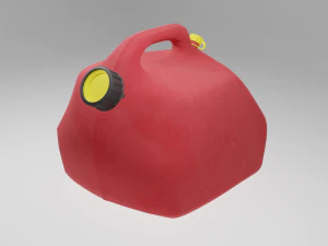 gas kan 3D Model