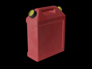 rectangular gas can Modelo 3D