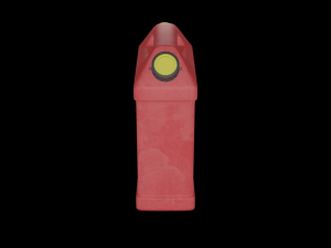 rectangular gas can 3D Model