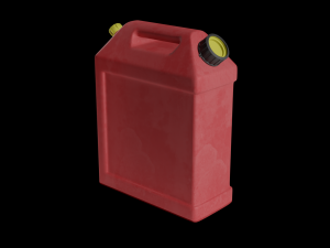 rectangular gas can 3D Model
