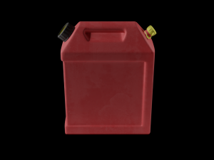 rectangular gas can 3D Model