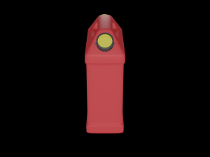 rectangular gas can 3D Model