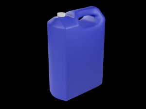 plastic liquid container 3D मॉडल