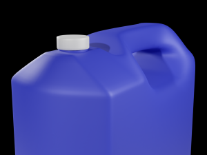 plastic liquid container 3D Модель