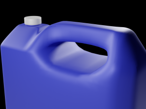 plastic liquid container 3D Модель
