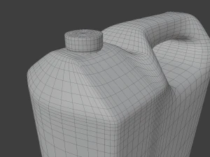 plastic liquid container 3D Model