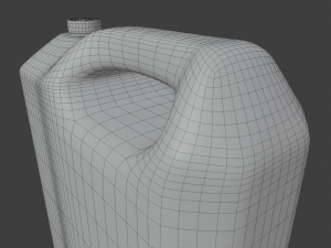 plastic liquid container 3D Модель