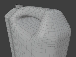plastic liquid container 3D Model