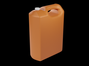 plastic liquid container 3D Модель