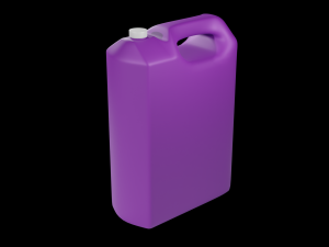 plastic liquid container 3D Модель