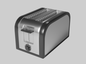 2-slice toaster 3D Model