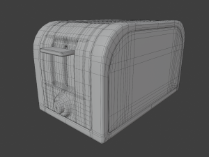 2-slice toaster 3D Model
