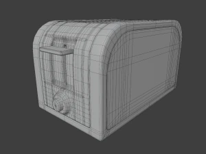 2-slice toaster 3D Model