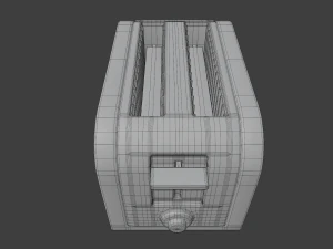 2-slice toaster 3D Model