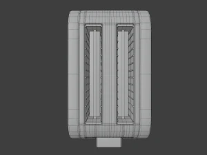 2-slice toaster 3D Model