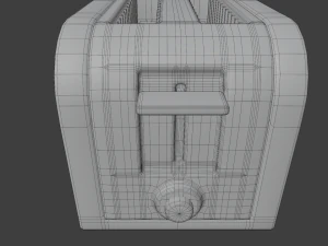 2-slice toaster 3D Model