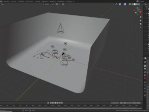 wooden skateboard 3D Model