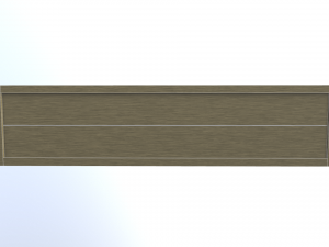 low poly wooden crate 3 3Dモデル