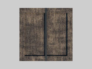 low poly wooden crate 4 3D Model